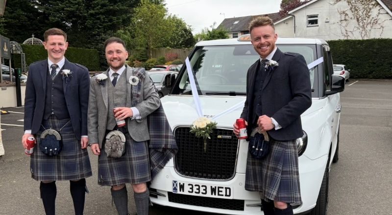 Wedding taxi